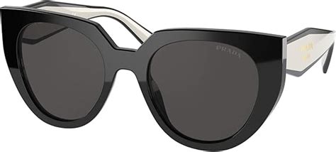 prada black women's sunglasses|black and white prada sunglasses.